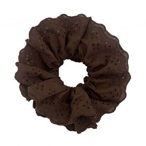 Bandeau À Quatre Couches Pour Femmes, Garniture En Dentelle, Grand Bandeau, Couleur Unie, Style Français, Corde Pour Cheveux, Accessoires Pour Cheveux-Café - Neuf