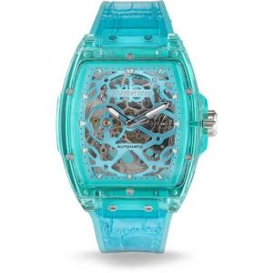 Montre - Cuir,Résine Bleu - Roccobarocco - Rb.3802m-04 - Neuf