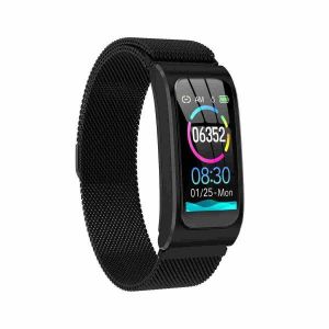Montre Connect&eacute;e O2 Fitness Tracker Avec Batterie De Grande Capacit&eacute; Et Surveillance De La Sant&eacute; - Argent - Neuf