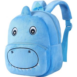 TRAHOO-Sac à Dos Enfant Garçon et Fille, Mignon Peluche Animaux Sac à Dos Bébé 2-4 Ans pour Crèche, Maternelle, Voyagee - Neuf