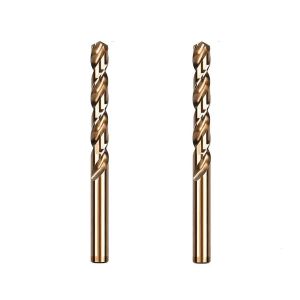 2pcs HSS Cobalt Twist Drill Bit pour Forage en Métal Dur, Acier Inoxydable, Métal (9,5 mm) - Neuf