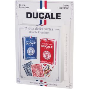 Mdy-Ducale Origine - 2 Jeux De 54 Cartes - Jeu De Rami - Qualité Premium - Neuf