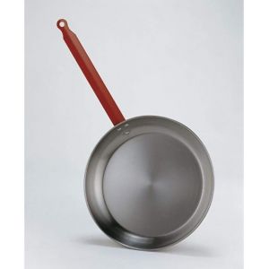 La Ideal En Acier Poli Po&ecirc;le &Agrave; Frire Peu Profonde Avec Une Poign&eacute;e, Argent, Lot De 12, Acier, Silver, 24 Cm - Neuf