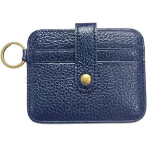 Porte-Cartes Multifonctions En Cuir Pour Hommes, Porte-Monnaie, Housse De Carte De Cr&eacute;dit, Mini Portefeuille Slim Avec Porte-Cl&eacute;s - Neuf