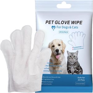 Jgd-Gants De Nettoyage Jetables Pour Animaux De Compagnie, Gants De Nettoyage Jetables Pour Animaux De Compagnie, Gants De Toilettage Jetables Pour Chiens Et Chats - Neuf