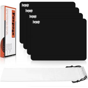 Ayuhr-Lot De 4 Grands Tapis En Silicone Anti-Adhésif Pour Moulage De Résine - 40 X 30 Cm - Format A3 - Neuf