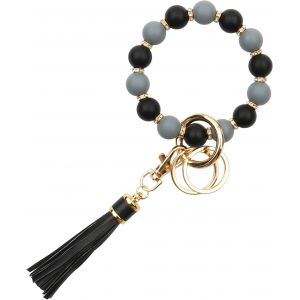 KAL-Porte Clef Voiture Femme Porte Cl&eacute; Bracelet Fille Porte-Cl&eacute;s - Neuf