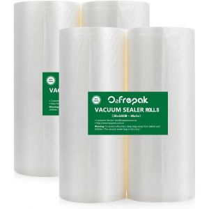4 Rouleau 28x600cm Rouleau Sacs Pour Machine Sous Vide Alimentaire,sans BPA et LFGB Sac de Congelation Sous Vide,Compatible Avec n'importe Quelle Scelleuse Sous Vide (le total:2400cm) - Neuf