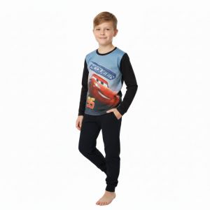 Jogging Enfant Cars - Flash Mcqueen - 100% Polyester - Bleu Marine ( 8 Ans) (Taille 8 Ans,Couleur Bleu) - Neuf