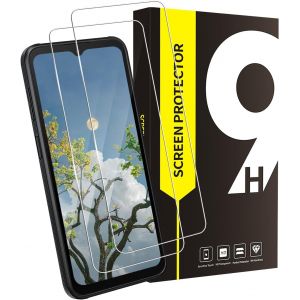 Kal-Lot De 2 Films De Protection D'écran En Verre Blindé Pour Samsung Galaxy Xcover 6 Pro 5g, Ultra Hd, Anti-Bulles, Anti-Salissure, Xcover 6 Pro, Anti-Chocs 2.5d Edge - Neuf