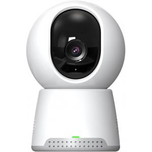 Home Cammy 360°, Caméra De Surveillance Hd 1080P, Home Security, Connectée Wifi, Détection De Mouvement, Vision Nocturne Infrarouge, Scan 360°, Programmable À Distance Avec Appli, Blanc - Neuf