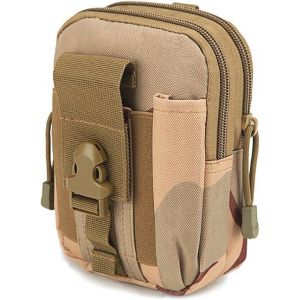 Eryi-Sac Compact De Poche De Taille Tactique Molle Edc, Support D'étui De Téléphone Portable De Ceinture De Poche Tactique Polyvalente Pour L'entraînement, La Randonnée, Le Camping - Neuf