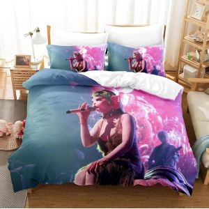 Parure De Lit Singers M-Melanie Martinez, Taie D'oreiller, Impression 3d, Album De Maison De Poup&eacute;e, Housse De Couette, Cadeaux Pour Garcon S Et Filles - Neuf