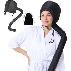 KAL-Casque De Séchage Pour Sèche-Cheveux,Casque Seche Cheveux,Sèche De Capot Pour Le Style De Séchage Curling Conditionnant En Profondeur(Noir) - Neuf