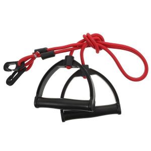 Bandes De Résistance Élastiques En Latex De Qualité Supérieure Pour Entraînements À Domicile - Polyvalentes, Durables, Avec Poignées En Mousse Confortables - Idéales Pour La Musculation - Neuf