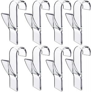 8 Pi&egrave;ces Radiateur Crochet,Serviette Radiateur Salle De Bains Crochet,Radiateur De Salle De Bains De Crochet D'Abs,Radiateur De Poteau De Serviette Pour Tous Les Radiateurs Communs - Neuf