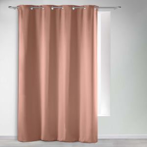 Kalanka-, Rideau &Agrave; Oeillets (135 X 240 Cm) Occult Blush, Occultant Uni - Neuf