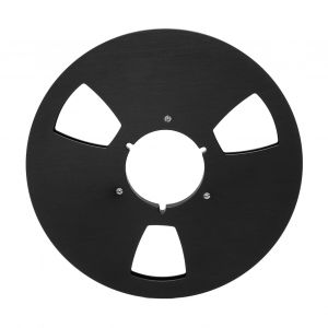 Bobine De RéCeption Vide 1/4 10,5 Pouces, 3 Trous En Alliage D'aluminium, Machine D'ouverture Universelle, Partie De Bande Sonore, Bobine De RéCeption Pour Pioneer Noir - Neuf
