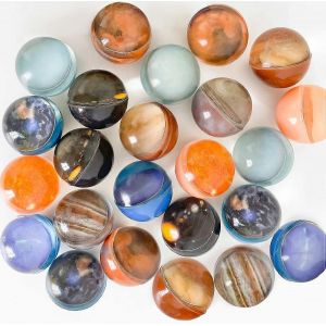 Lot De 24 Balles Rebondissantes Planet Pour Enfants, Cadeaux De Fête Et Pochettes Surprises Pour Récompenses, Cadeau D'anniversaire - Neuf