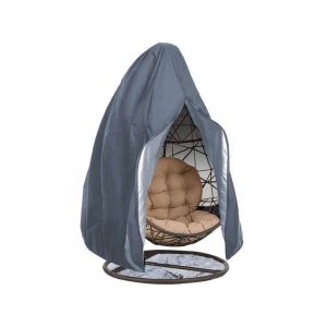 Housse Imperméable Pour Balancelle D'extérieur 115 X 190 Cm, Grise - Neuf