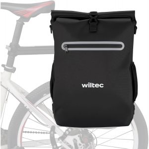 Waterproof Backpack Bag For Luggage Carrier-20 L Capacity-600d Tpu-With Laptop Compartment-For Bikes And E-Bikes-Bicycle Bag-Cycling Bag - Neuf