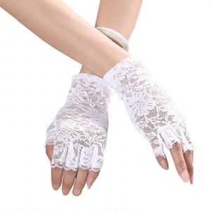 Gants D¿Écran Tactile D¿Été Fête De Mariage Mitaines De Mariée Gants Sans Doigts - Neuf