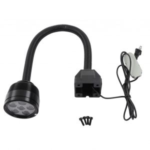 HJLIAN Lampe de travail LED 6 W 540 lm, etanche, flexible, col de cygne, pour tour, eclairage industriel, prise US 100-240 V - Neuf