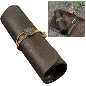 Sac &Agrave; Couteaux En Cuir Pu,Sac De Rangement De Couteau Imperm&eacute;able A (Kui) - Neuf