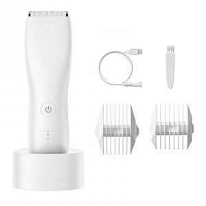Epilateur Electrique Doux Pour Le Visage Et Le Maillot, Rechargeable, Blanc. - Neuf
