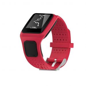 Ceinture Bracelet En Silicone Pour Bracelet De Montre Tomtom Multi-Sport/Runner Bracelet Boucle - Neuf