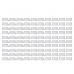 100pcs Sac &Agrave; Cosm&eacute;tiques &Eacute;tanche &Agrave; La Poussi&egrave;re 6 Compartiments Transparent Organisateur De Voyage Pour Accessoires De Maquillage - Neuf