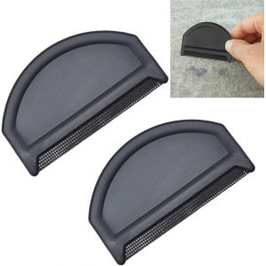 MEVRONISSHOP-Brosse Anti bouloche Pull Enlever,2 pi&egrave;ces Peigne en Cachemire Peigne en Laine,Peigne Anti-Bouloches Brosse Textile,pour &ecirc;tre utilis&eacute; sur Les Pulls,Lainages Foulards en Laine Manteaux de - Neuf