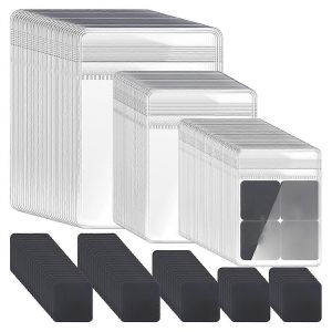Lot de 200 bandes anti-ternissement avec sachets en plastique pour bijoux (3 tailles) - Neuf