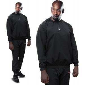 Asfasfq-Tenue De Sudation Ultra Lightweight Sudation Homme & Femme 100% Imperméable Et Coupe-Vent Vêtements De Sudation Pour Weight Loss For Exercise, Boxing, Mma And Gym Training - Neuf