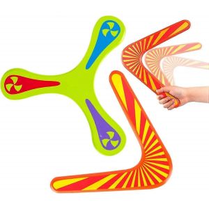 Boomerang En Bois Bummerang En Plein Air,2pcs V Boomerang,Jouet D'extérieur Pour L'équipement De Jeu - Neuf