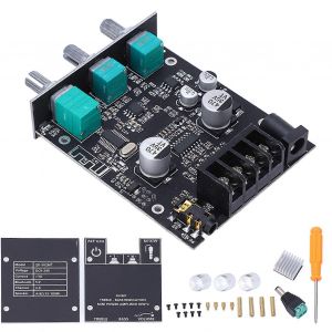 2.0 stéréo Bluetooth Carte d'amplification de puissance numérique HIFI Module d'amplification haute basse fréquence Réglage 50W + 50W - Neuf