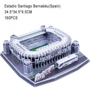 Stade Santiagou - Puzzle 3D Classique Pour Enfants, Stade De Football Mondial, Terrain De Jeu De Football Eur - Neuf