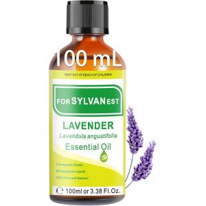 Huile Essentielle De Lavande 100ml 100% Pure Naturelle Non Dilu&eacute;e Pour Aromath&eacute;rapie, Massage, Spa, Soins De La Peau, Cheveux Et Ongles, Bains, Diy (Lavande) - Neuf