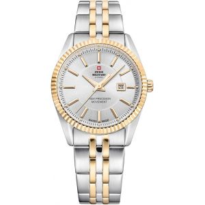 Kyaoayo-Montre Swiss Military Femme Analogique Quartz Sm34066.05 - Neuf