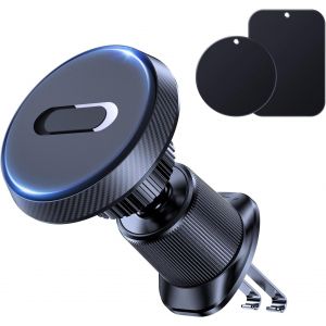 Support Téléphone Voiture Magnetique, 2025 Amélioré[Aimants Ultra Puissante] Porte Téléphone Voiture Aimanté Compatible Avec Tous Les Smartphones 4.0""-7.0""[Car780356] - Neuf