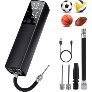 Électrique Automatique Pompe À Ballon, Portable Ballon Gonfleur Pour Anneau Gonflable, Basket-Ball, Le Football, Le Volley-Ball, Rugby, Électrique, Pompe À Air, D'auto-Accusation Et Arrêter - Neuf