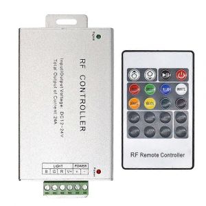 Controleur LED 12-24 V basse pression RF colore 20 touches telecommande barre lumineuse RVB controle de gradation - Neuf