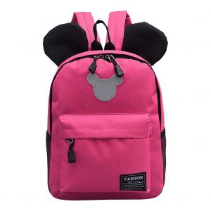 Sac a dos d'ecole Mickey pour enfants, joli et tendance, ideal pour la maternelle (rose) - Neuf