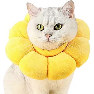 Collier Pour Chat Réglable Collier De Récupération Collier Conique Souple Pour Collier Médical Pour Animaux De Compagnie Adapté À La Réhabilitation Chat Et Chien - Neuf