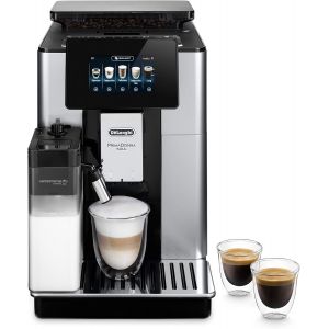 ChenQuanSarl-Primadonna Soul Machine A Café Grain Ecam612.55.Sb, Machine Expresso Et Cappucino, Technologie Exclusive Bean Adapt, Argent Et Noir - Neuf
