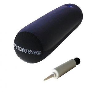 (Avec Pompe À Main) Oreiller Gonflable Multifonctionnel Pour Le Corps, Coussin De Yoga Pour Les Jambes Et Les Lombaires, Coussin D'air De Soutien Pour Les Positions De Voyage Avec Pompe À Main En Pl - Neuf
