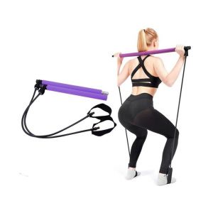 Corde Extensible Portable Et Polyvalente Pour Pilates - Améliorez Votre Pratique Du Yoga Et De La Forme Physique Grâce À Sa Conception Durable Et Sa Prise En Main Confortable - Idéal Pour Tous Les Niveaux - Neuf