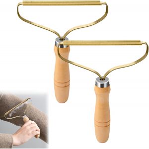 KALANKA-2 Pi&egrave;ces Rasoir Anti Bouloche, Manuel Anti Bouloche Vetement, Portable Bouloche Appareil, R&eacute;utilisable Enlever Peluche Vetement pour Les V&ecirc;tements, Les Canap&eacute;s et Les Tapis - Neuf