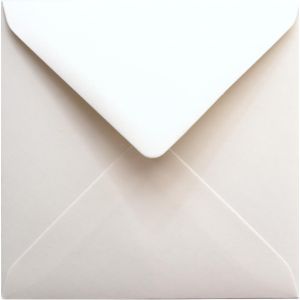 25 enveloppes carrées écrues 110 x 110mm 120g Malmero Craie enveloppe écru enveloppes colorées pour cartes de voeux invitations mariage anniversaires enveloppes de couleur enveloppe crèmes - Neuf