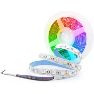 Arote Ruban Led 24v 5050 Rgbw Rgb+Blanc Froid 4 Couleurs Dans 1 Bande Led 60leds / M Multicolore Led Bandes Lumi&egrave;res Ip20 Non-&Eacute;tanche - Neuf